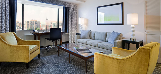 Deluxe Plaza Suite in State Plaza Hotel, Washington